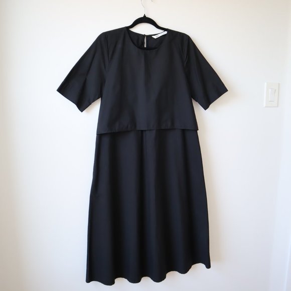 Zara Black Maxi Dress, Size Small - Picture 5 of 16